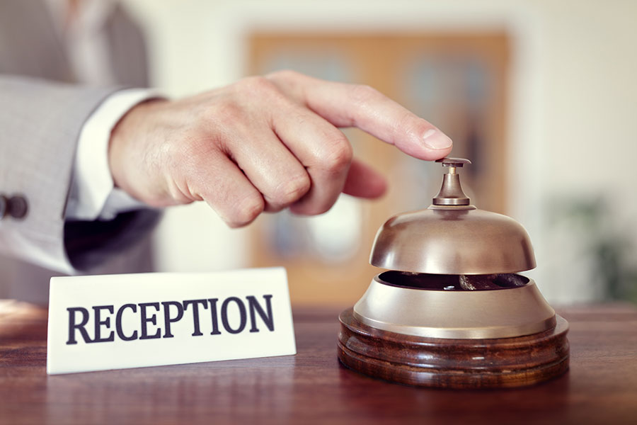 Recepciós munkatárs